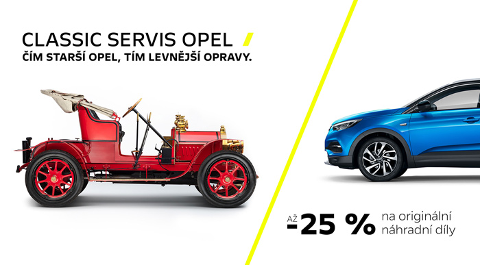 CLASSIC SERVIS OPEL <br>péče o starší vozy