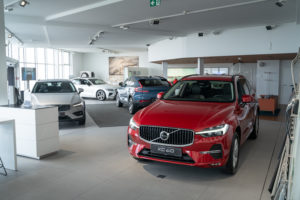 Prodejce nových vozů značky Volvo