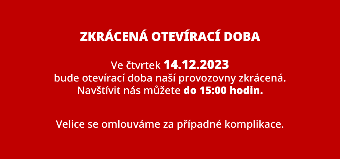zkrácení otevírací doby_TUkas Modřany_14.12.2023